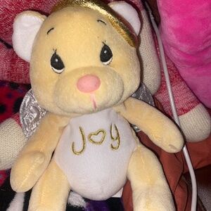 Precious moments, Tinder tales, stuffed animal, angel bear